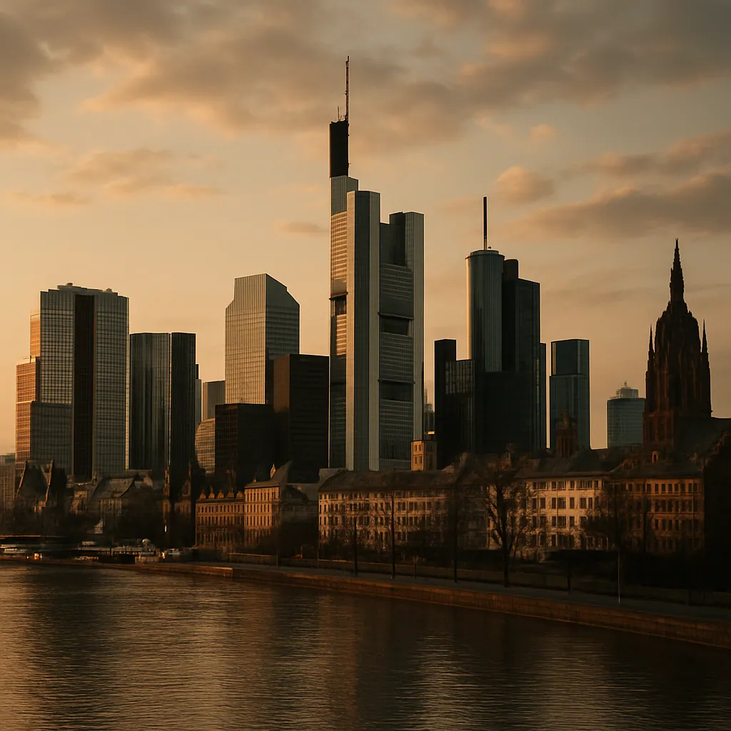Reichstagsgebäude und Skyline von Berlin, der Hauptstadt von Deutschland