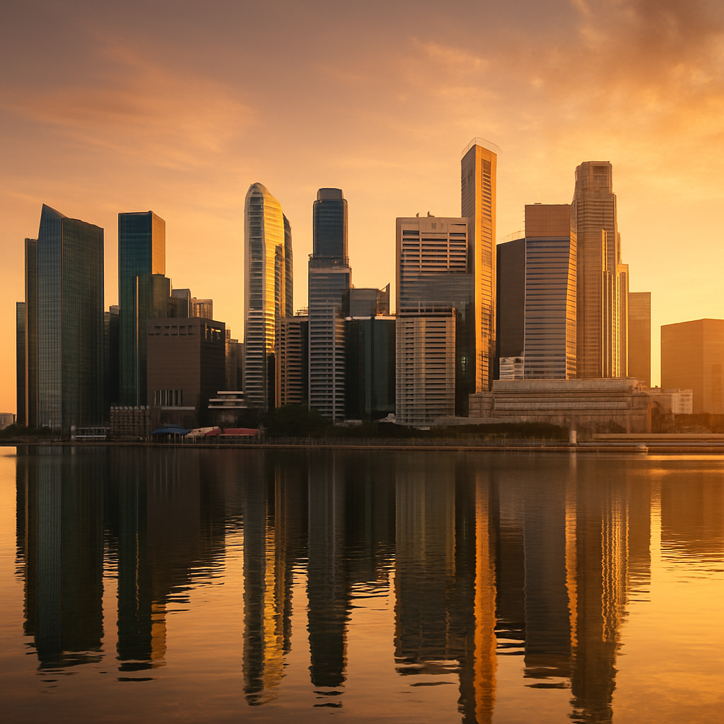 Skyline Finanzzentrum